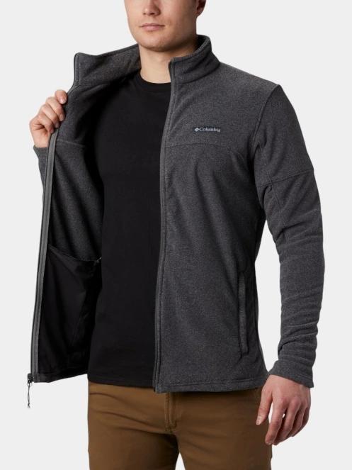 pulover polar pt. barbati Columbia Basin Trail III Full Zip gri 5