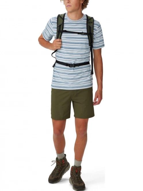 pantaloni scurti pentru drumetii pt. barbati Mountain Hardwear Basin Trek Short verde 5