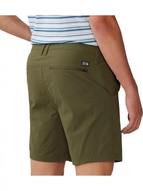 pantaloni scurti pentru drumetii pt. barbati Mountain Hardwear Basin Trek Short verde 7