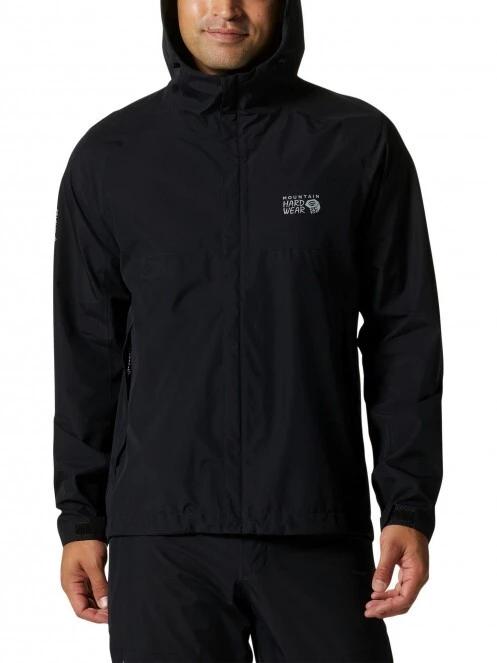 haine de ploaie pt. barbati Mountain Hardwear Exposure/2 Gore-Tex Paclite Jacket negru 2
