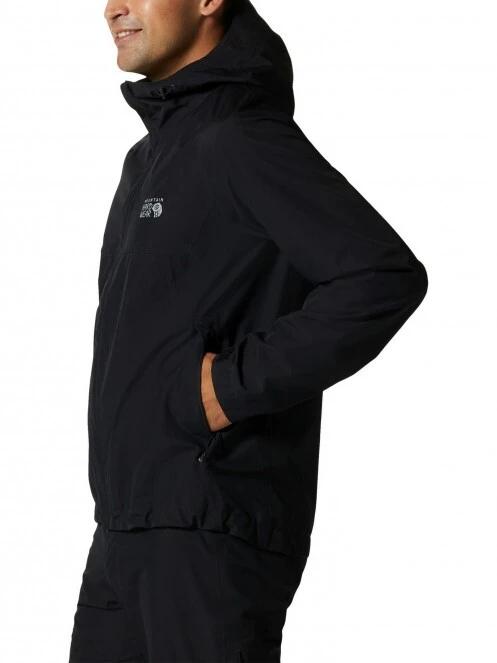 haine de ploaie pt. barbati Mountain Hardwear Exposure/2 Gore-Tex Paclite Jacket negru 3