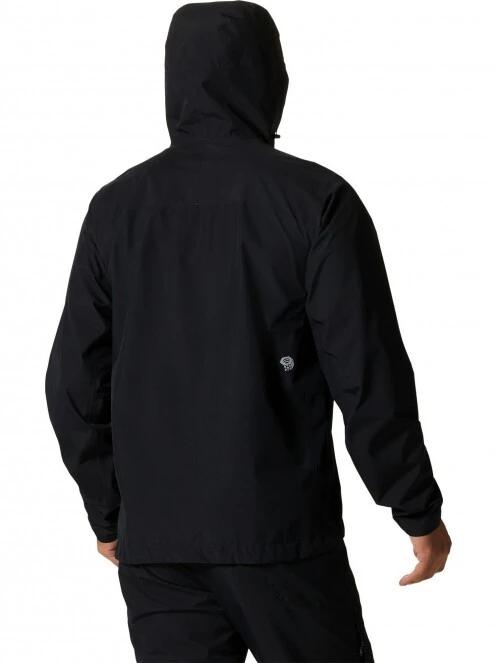haine de ploaie pt. barbati Mountain Hardwear Exposure/2 Gore-Tex Paclite Jacket negru 4