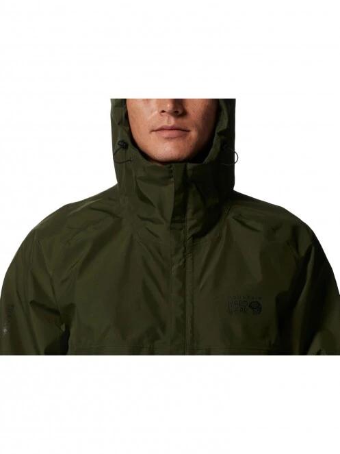 haine de ploaie pt. barbati Mountain Hardwear Exposure/2 Gore-Tex Paclite Jacket verde 5