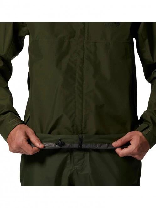 haine de ploaie pt. barbati Mountain Hardwear Exposure/2 Gore-Tex Paclite Jacket verde 6