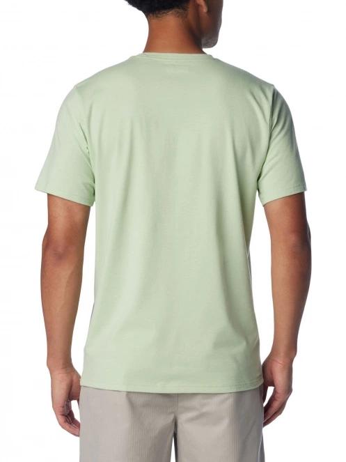 tricou pentru sport, cu maneci scurte pt. barbati Columbia Men's Sun Trek Short Sleeve Tee verde 4