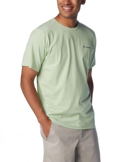 tricou pentru sport, cu maneci scurte pt. barbati Columbia Men's Sun Trek Short Sleeve Tee verde 5