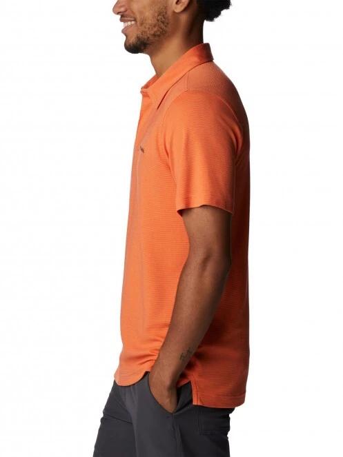 tricou cu guler pt. barbati Columbia Sun Ridge Polo II portocaliu 3