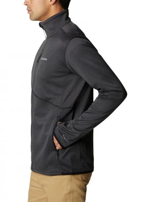 pulover polar pt. barbati Columbia Park View Fleece Full Zip negru 3