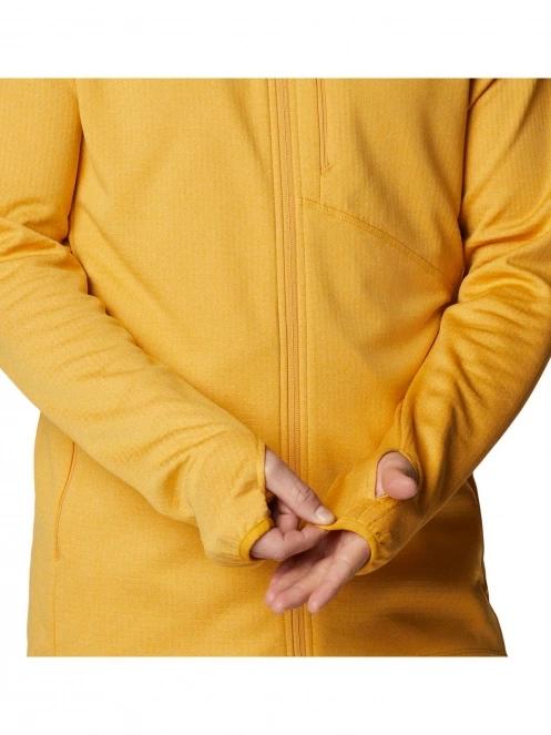 pulover polar pt. barbati Columbia Park View Fleece Full Zip galben 6