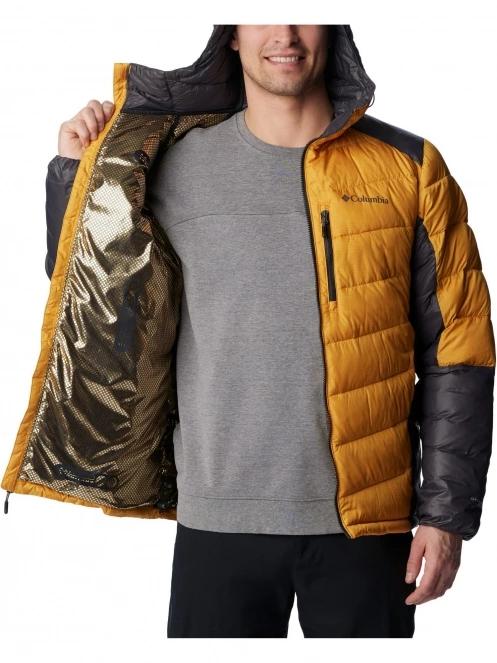 jacheta de strada pt. barbati Columbia Labyrinth Loop Hooded Jacket galben 5