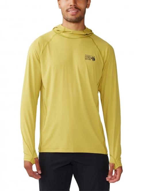 pulover cu gluga pt. barbati Mountain Hardwear Crater Lake Hoody galben 2