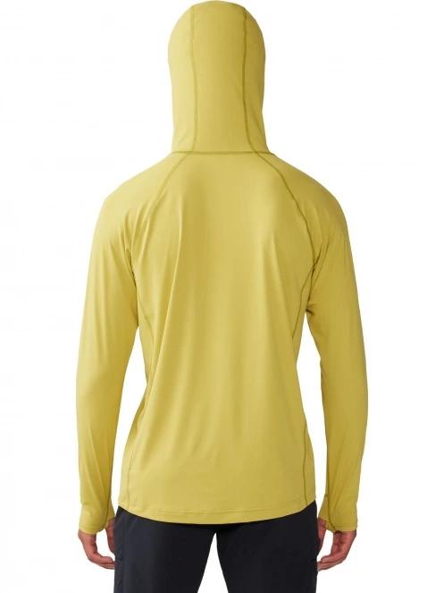 pulover cu gluga pt. barbati Mountain Hardwear Crater Lake Hoody galben 4