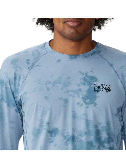 tricou cu maneci lungi pt. barbati Mountain Hardwear Crater Lake Long Sleeve Crew albastru deschis 5
