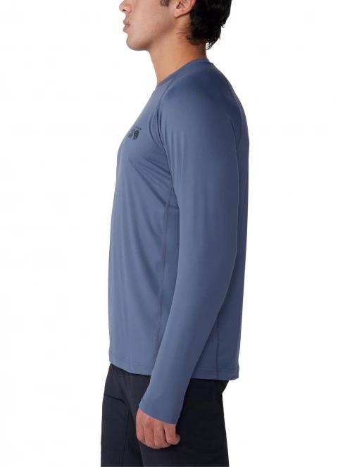 tricou cu maneci lungi pt. barbati Mountain Hardwear Crater Lake Long Sleeve Crew albastru 3