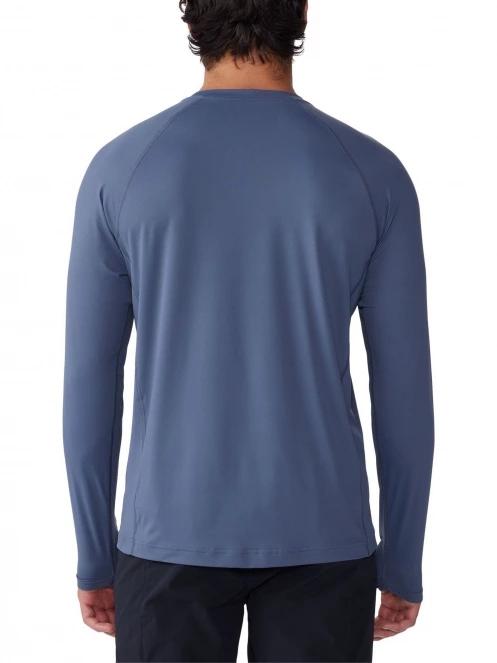 tricou cu maneci lungi pt. barbati Mountain Hardwear Crater Lake Long Sleeve Crew albastru 4