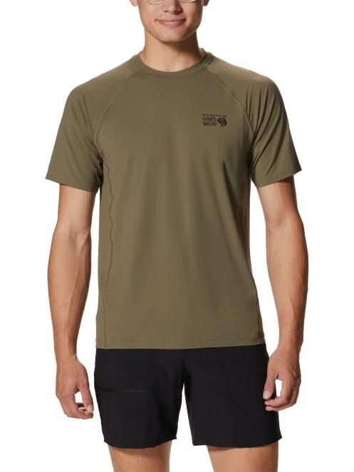 tricou pentru sport, cu maneci scurte pt. barbati Mountain Hardwear Crater Lake Short Sleeve verde 2