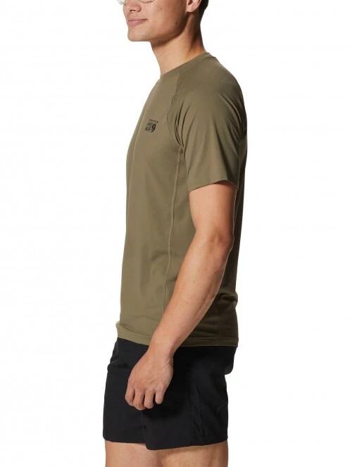 tricou pentru sport, cu maneci scurte pt. barbati Mountain Hardwear Crater Lake Short Sleeve verde 3