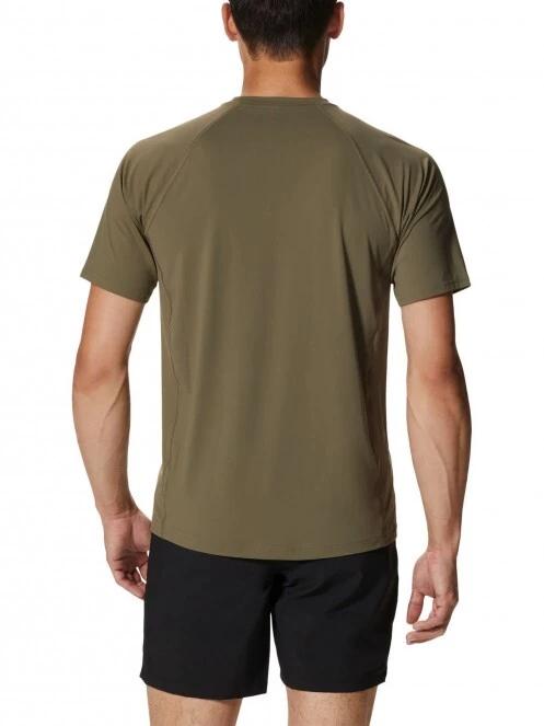 tricou pentru sport, cu maneci scurte pt. barbati Mountain Hardwear Crater Lake Short Sleeve verde 4