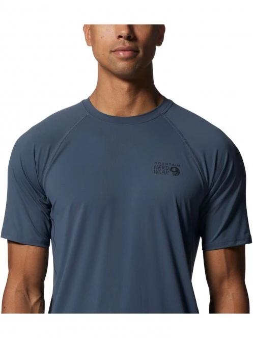 tricou pentru sport, cu maneci scurte pt. barbati Mountain Hardwear Crater Lake Short Sleeve albastru 5
