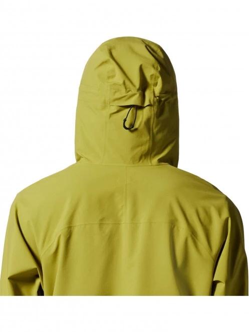 haine de ploaie pt. barbati Mountain Hardwear Stretch Ozonic Jacket galben 7