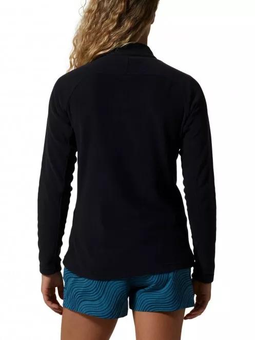 pulover polar pt. femei Mountain Hardwear Polartec Microfleece Full Zip negru 3