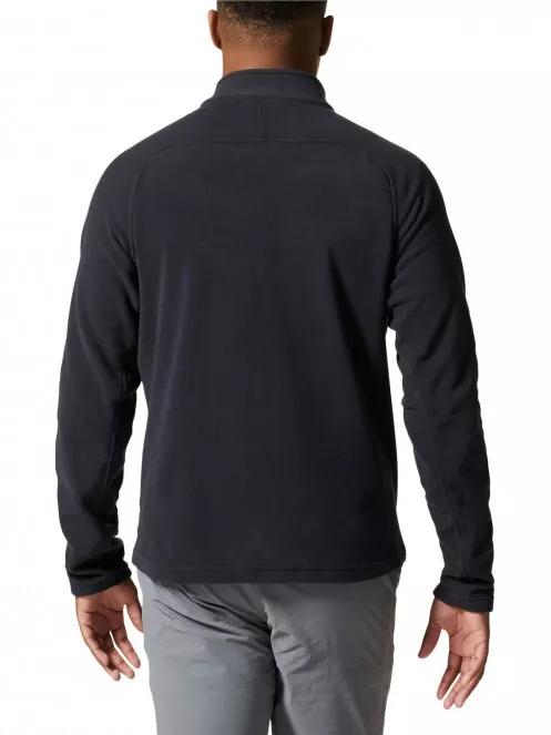 pulover polar pt. barbati Mountain Hardwear Polartec Microfleece Full Zip negru 3