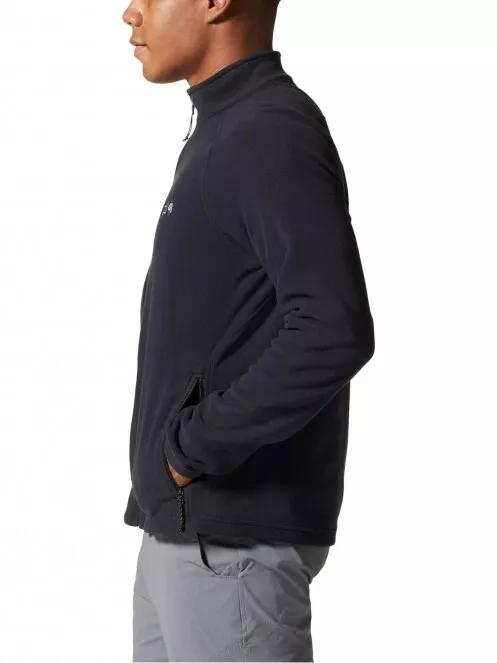 pulover polar pt. barbati Mountain Hardwear Polartec Microfleece Full Zip negru 5