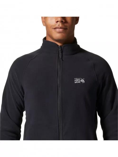 pulover polar pt. barbati Mountain Hardwear Polartec Microfleece Full Zip negru 6