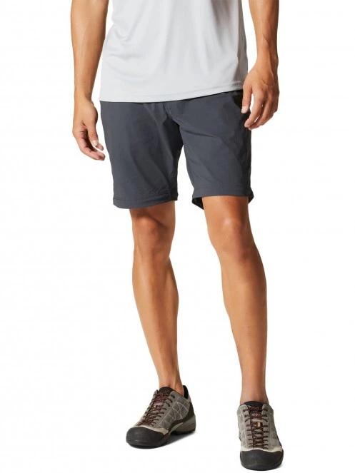 pantaloni de drumetie pt. barbati Mountain Hardwear Basin Trek Convertible Pant negru 8