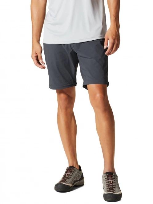 pantaloni de drumetie pt. barbati Mountain Hardwear Basin Trek Convertible Pant negru 5