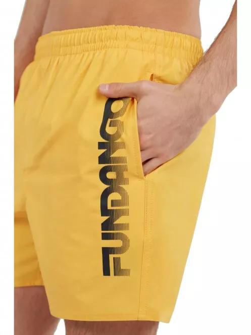 sorturi de baie pentru barbati pt. barbati Fundango Bono Boardshort galben 4