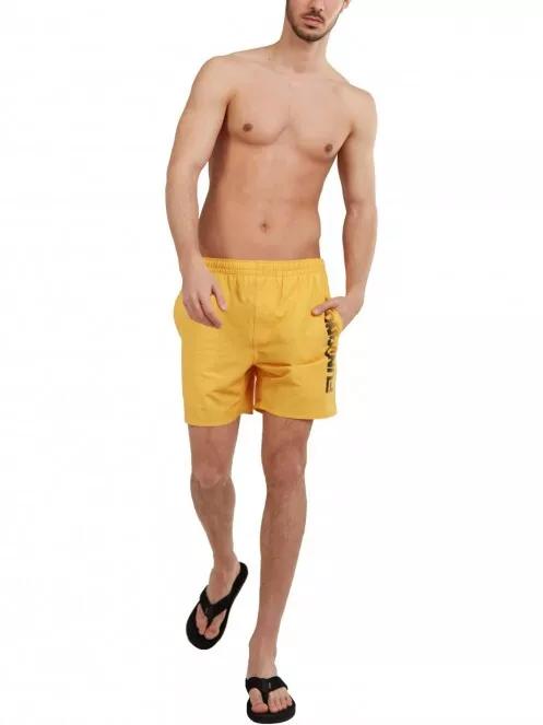 sorturi de baie pentru barbati pt. barbati Fundango Bono Boardshort galben 5