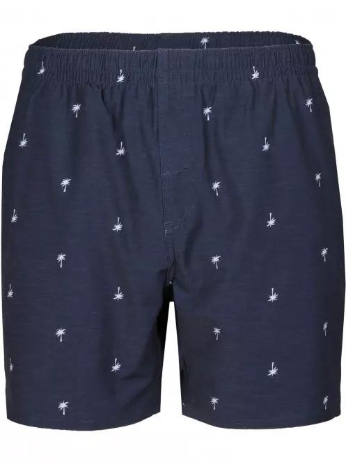 sorturi de baie pentru barbati pt. barbati Fundango Bono Print Boardshort albastru inchis 7