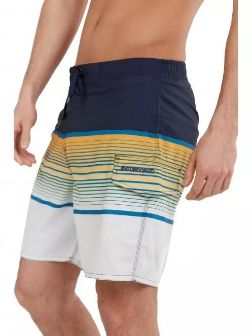 sort de plaja pt. barbati Fundango Salimu Boardshort galben 4