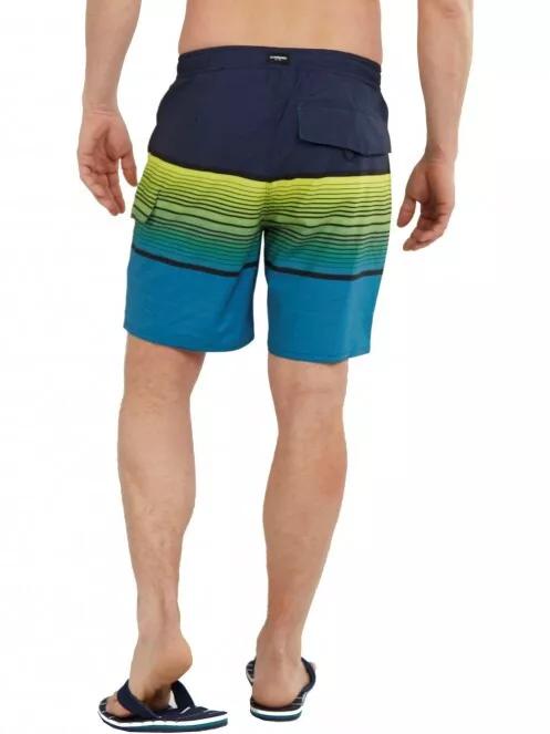 sort de plaja pt. barbati Fundango Salimu Boardshort albastru inchis 3