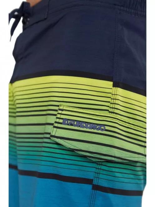 sort de plaja pt. barbati Fundango Salimu Boardshort albastru inchis 4