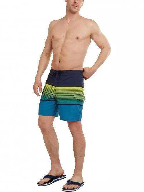 sort de plaja pt. barbati Fundango Salimu Boardshort albastru inchis 5