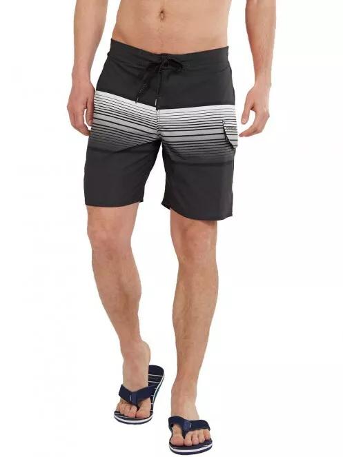 sort de plaja pt. barbati Fundango Salimu Boardshort negru 2