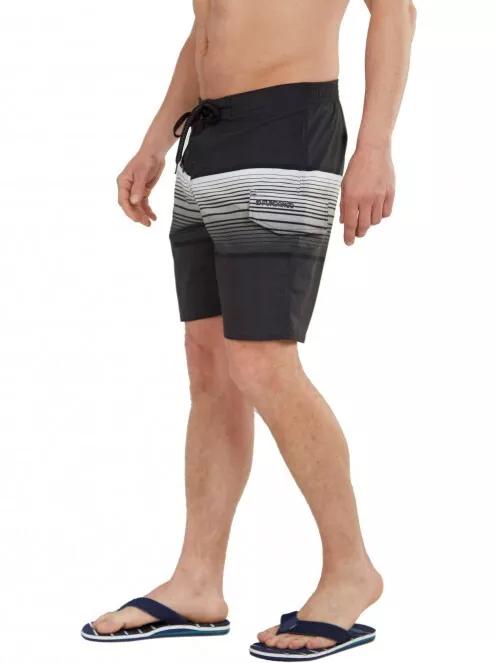 sort de plaja pt. barbati Fundango Salimu Boardshort negru 3