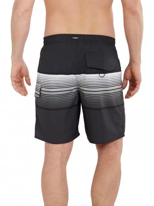 sort de plaja pt. barbati Fundango Salimu Boardshort negru 4