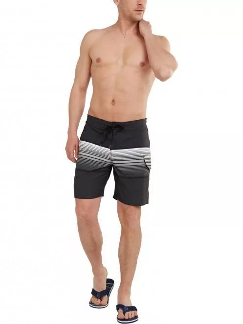 sort de plaja pt. barbati Fundango Salimu Boardshort negru 5