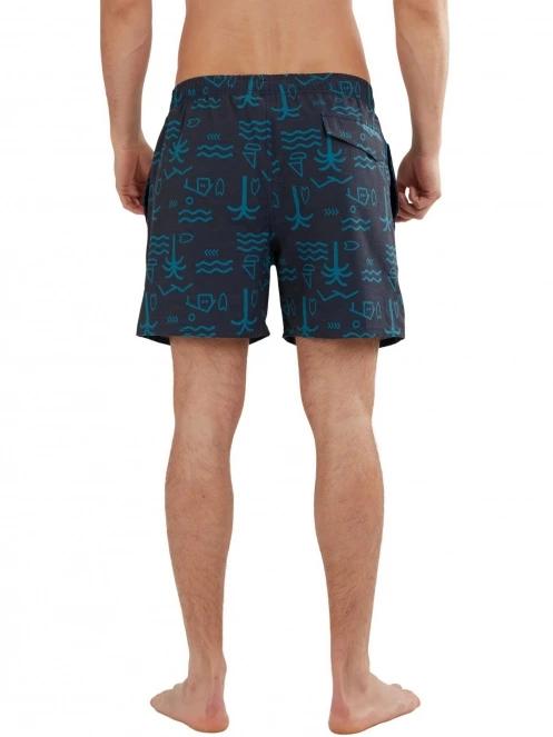 boardshort pt. barbati Fundango Bono Print Boardshort albastru 3