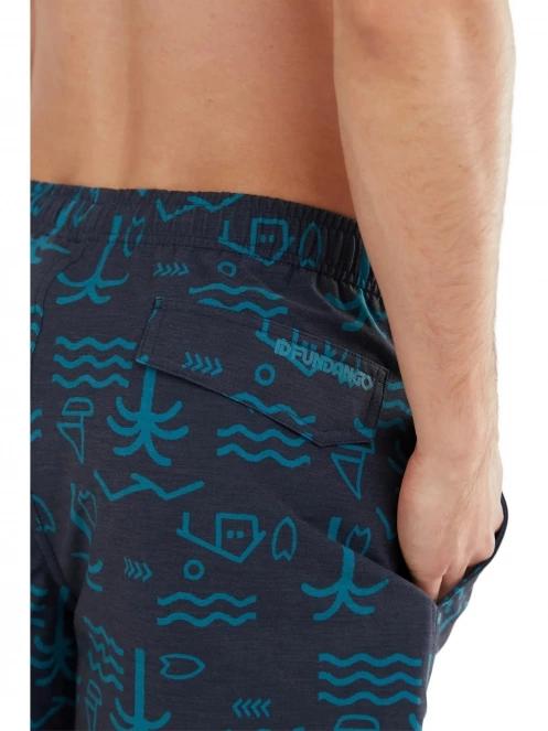 boardshort pt. barbati Fundango Bono Print Boardshort albastru 6