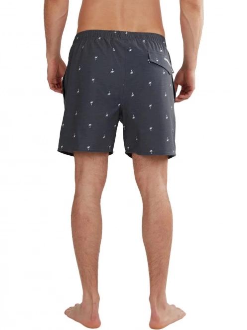 boardshort pt. barbati Fundango Bono Print Boardshort albastru inchis 3
