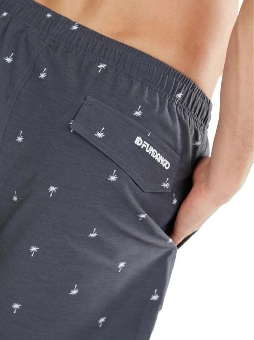 boardshort pt. barbati Fundango Bono Print Boardshort albastru inchis 6