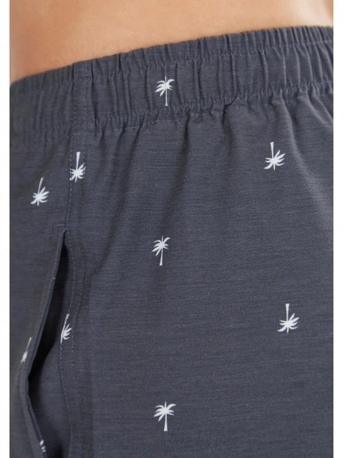boardshort pt. barbati Fundango Bono Print Boardshort albastru inchis 7
