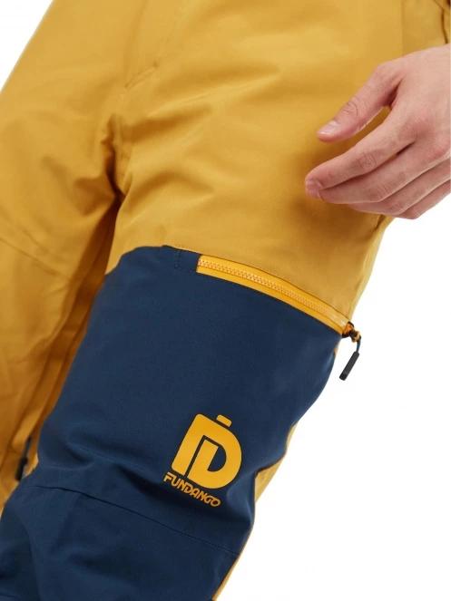 pantaloni de schi pt. barbati Fundango Teak Pants maro 6