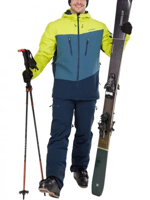 pantaloni de schi pt. barbati Fundango Teak Pants albastru 4