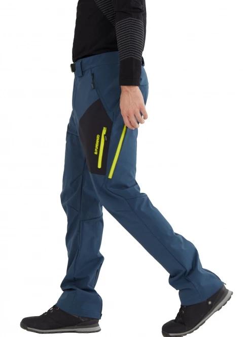 pantaloni de drumetie pt. barbati Fundango Akira Softshell Pants albastru 5