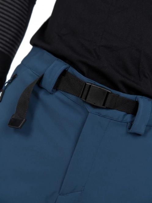 pantaloni de drumetie pt. barbati Fundango Akira Softshell Pants albastru 7